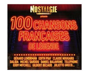 Compilation - Nostalgie : Les 100 Plus Belles Chansons Françaises (5 CD)