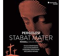 Pergolesi et Rossell – Stabat Mater / Salve Regina – CD – Harmonia Mundi