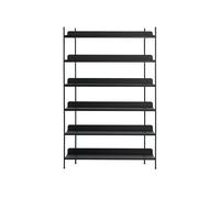 Muuto Étagères Compile configuration 4 Black