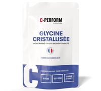 Complem Glycine Cristallisée 100% Pure - Acide Aminé - 5 g par Dose - Poudre Hydrosoluble - 300 g (60 jours) - Vegan, Sans Gluten - Fabriquée en France