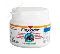 Vetoquinol Flexadin Complément Alimentaire Flacon de 30 Comprimés Sécables