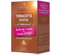 Complément alimentaire - BIOCYTE - Terracotta Cocktail - 90 gélules - Hâle lumineux - Mixte