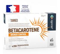 Complément alimentaire bronzage, Autobronzant, supplément bronzage, 200 micro cpr. bétacarotène et vitamine A. Stimule la production de mélanine pour peau dorée. Suppléments mélanine, Bronzage, Agocap