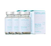 OMUM - Mon Coup de Pousse Complément Alimentaire - Pousse & renfort de la fibre capillaire, anti-chute - Compatible allaitement - 60 gélules pour 1 mois de cure