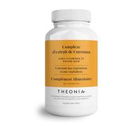 Complément alimentaire Complexe à l'extrait de curcuma de Theonia - Vitamine D3 et C, Poivre noir - Contribue à la bonne santé des muscles, des articulations et des os - 60 gélules - 200 mg
