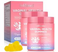 Complément Alimentaire Femme Équilibre Intime 120 Gummies, Probiotiques Femme pour Flore Vaginale, Santé Urinaire & Bien-Être Féminin - avec Cranberry, Prébiotiques, Zinc et Vitamine C, Saveur Ananas
