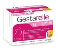 Complément Alimentaire - Gestarelle - G3+ - Grossesse - 90 Capsules - Nouvelle Formule 2020