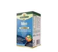 Complément alimentaire multivitaminé et minéral pour hommes Natures Aid (30 capsules)