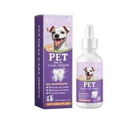Complément alimentaire pour animaux de compagnie - Goutte d'haleine - Soin buccal - Dents apaisantes - Santé - 30 ml - TrG104 (violet, 10,3 x 2,8 cm)