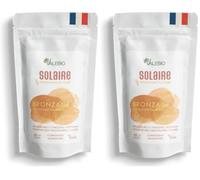 Complément alimentaire solaire | Accélere et stimule le bronzage et prépare la peau | Vitamines D3 | 60 gélules | Valebio (Lot de 2)