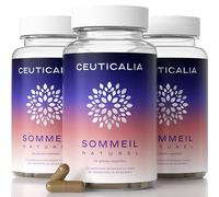 Complément Alimentaire Sommeil Naturel - Aide au Sommeil pour S'endormir Vite, Bien Dormir, Mieux Dormir - Pour Adulte - Mélatonine, Valériane, Mélisse, Escholtzia - 180 Gélules, 90 Jours