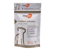 Complément alimentaire urinaire pour chat - EASYPILL - Confort urinaire - Bien-être urinaire - Santé urinaire