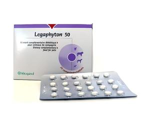 Complément Alimentaire - Vetoquinol - Legaphyton NF 50 - 24 Comprimés - Silymarine - Orthosiphon