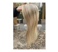 Complément capillaire en cheveux humains, 12,7 cm x 12,7 cm, mono, grande base suisse, for femmes aux cheveux clairsemés.