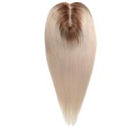 Complément capillaire for femme en cheveux humains naturels, base en dentelle suisse 4 x 4,5 pouces, sans frange. pour Femme Charmant(T4-1001,12 inch)