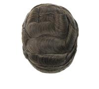 Complément Capillaire Homme Pour Calvitie Complément capillaire en cheveux humains de 15 cm for hommes, système de remplacement 20 x 25 cm, postiche en polyuréthane. Perruquest Hommes(3)