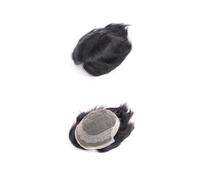 Complément Capillaire Homme Pour Calvitie Prothèse capillaire masculine à base de PU transparent, système capillaire for hommes, ligne de cheveux naturelle, dentelle douce Perruquest Hommes(6x9)
