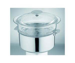 COMPLEMENT Cuit Vapeur verre + couvercle Cristel D24