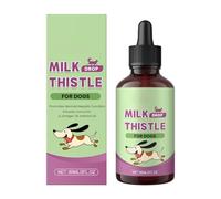 Complément de foie pour chiens - Gouttes liquides saines - Complément alimentaire liquide pour la santé du foie et le bien-être - Pour animaux de compagnie, chats et chiens