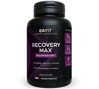 EAFIT Complément en poudre Recovery Max - BCAA, L-Glutamine, vitamines C/B - Saveur Fruitée 280g