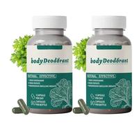 Complément déodorant corporel, déodorant interne naturel, bénéfique pour la santé intestinale, la santé de la peau, frais de la tête aux pieds