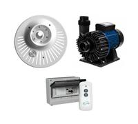 Nage à contre-courant jet vag complète 4cv TRI 80 m3/h