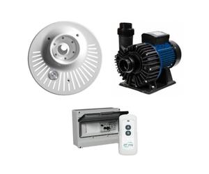 Complément NEW JET VAG 4 cv Triphasée (colis n°2) Couleur Blanc