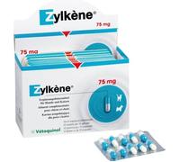 Vetoquinol Zylkene 75 mg Gélules – Complément alimentaire pour chien – Pack 4 x 10 (40)