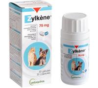Vétoquinol Zylkène 75mg Aliment Complémentaire Pour Chiens Et Chats 30 Gélules