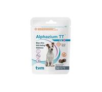 TVM Complément alimentaire Alphazium TT – pour petits chiens et chats stressés – 30 unités Taille S