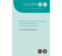 ComplémentationS - Antoine Gautier - Peter Lang - broché - Essai