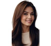 Compléments capillaires avec extensions for cheveux clairsemés, postiches à clips for femmes Effet naturel et Volumineux(Dark Brown,12 inch(30cm))