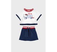 complet bonjour petite fille blanc-bleu OTHER 6 ANNI