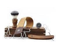 Complet en palissandre Vieux Style Classique de barbier Ensemble de rasage