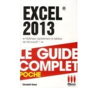 Complet poche excel 2013 - Elisabeth Ravey - Micro Application - broché - Guide