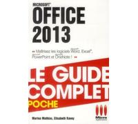 Complet poche office 2013 - Marina Nicole Mathias - Micro Application - broché - Guide