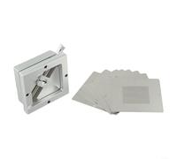 Complet pour station de reballage avec 10 modèles pour le travail professionnel sur circuit imprimé (gabarit + 10 pochoirs)