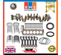 Complet Rebuild Kit + Vilebrequin Avec Autre Pièces Moteur BMW 3.0 Diesel N57D30