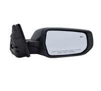 Complet Rétroviseur Extérieur Pour Chevrolet Pour Chevrolet Pour Malibu 2016-2022 US Version Spray Paint Black Side Wing Mirror Car Accessories 12 Wire(1pc left)