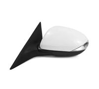 Complet Rétroviseur Extérieur Pour Mazda 6 GH 2007-2013 8 broches avec clignotant 1 pièce ensemble de rétroviseur latéral de voiture(Unpainted-Left Side)