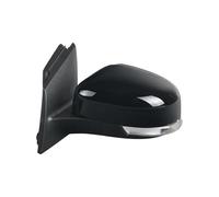 Complet rétroviseur pour Ford pour Focus 3 MK3 2012-2015 2016 2017 2018 5/6/7/8/12PIN Ensembles De Rétroviseurs Extérieurs Automatiques Rétroviseurs Extérieurs Auto(6pin Left Black)