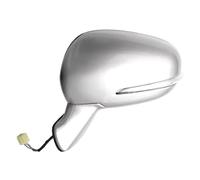 Complet rétroviseur pour Suzuki pour S-Cross /SX4 S-Cross 2014 2015 Assemblage Rétroviseurs Extérieurs 6/8PIN Auto Porte Aile Rétroviseur Latéral Rétroviseurs Extérieurs Auto(8pin Left Silver)