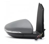 Complet Rétroviseur Rétroviseur Extérieur Droit Pour VW Pour Touran Pour MK2 Restylée (2011-2015) Chauffage Électrique Arrière Connecteur 6 Broches(Gry r)