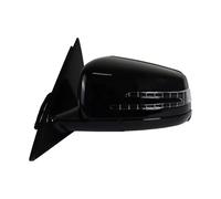 Complet Rétroviseur Rétroviseur Extérieur Latéral Pour Mercedes Pour Benz Classe E W212 E250 E300 E350 E400 E550 E63 Pour AMG 2010-2016(Black Left)