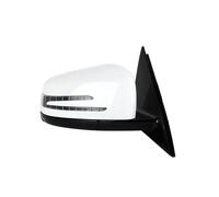 Complet Rétroviseurs Couvercle Rétroviseur Latéral Voiture Pour Benz W212 E250 E300 Pour E350 E400 E550 E63 Pour AMG 2010-2016 Rétroviseurs extérieurs(Right White)