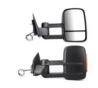 Complet Rétroviseurs De Remorquage Extensibles Pour Ford Pour Ranger MK PX XL XLT XLS Pour Wildtrak 2012 2013 2014-ON Avec Clignotants Voiture Rétroviseur Gauche