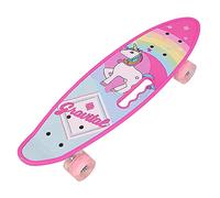 Complet Skateboard 24 Pouces,7 Couches de Bois D'érable, Skateboard Complet Pré-Assemblé, Planche Skateboard Longboards avec Roulement ABEC-7 pour Ado Adultes (Licorne, 24")
