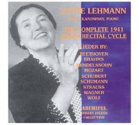 Complete 1941 Radio Recital Cycle : Beethoven, Brahms, Mendelssohn