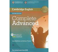 Complete Advanced Workbook with answers with Audio CD