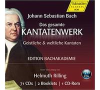 Complète cantatas - Edition bachakademie - 71 CD